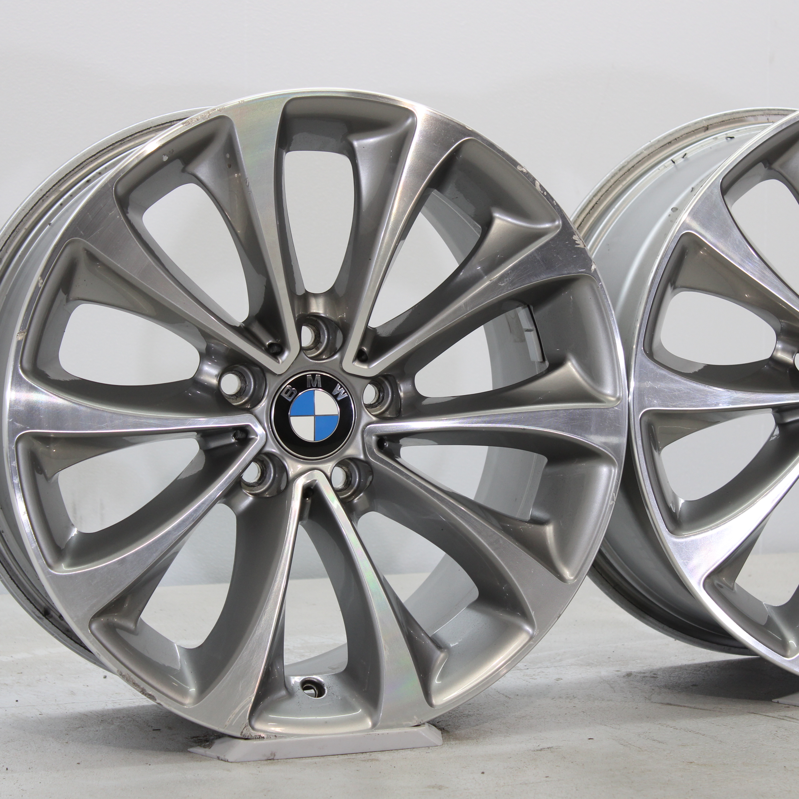 BMW 5er F10 F11 6er F06 F12 F13 Felgensatz 18 Zoll Styling 452 Turbinenstyling
