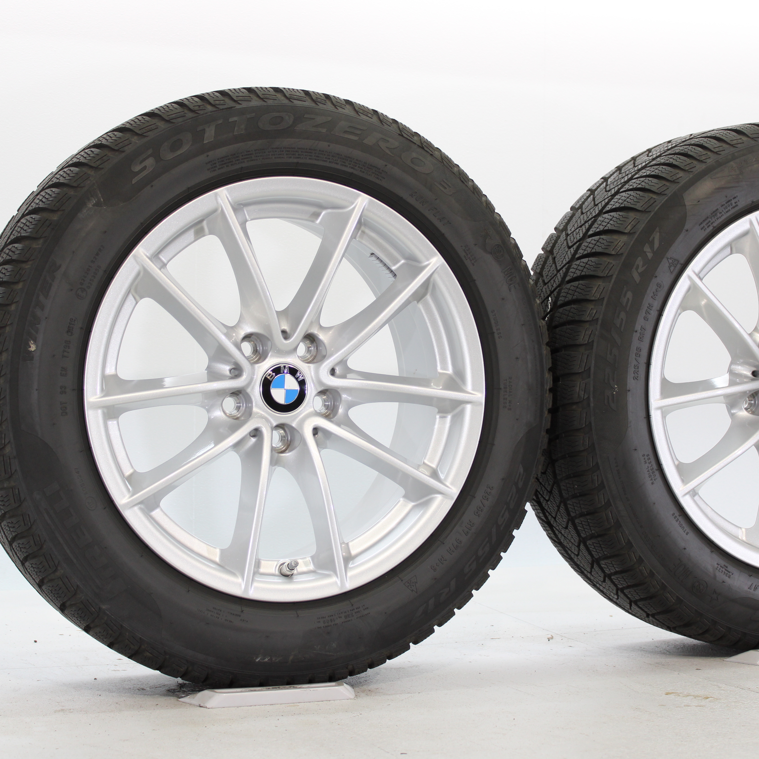 BMW 5er G30 G31 Winterräder 17 Zoll Styling 618 V-Speiche