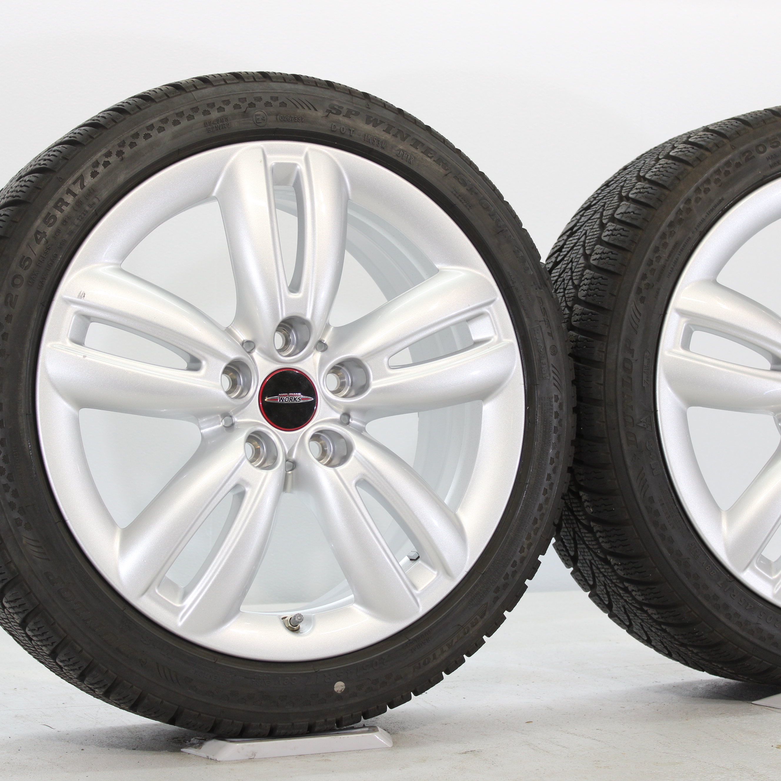 MINI F55 F56 F57 Winterräder 17 Zoll Styling 501 JCW Track Spoke