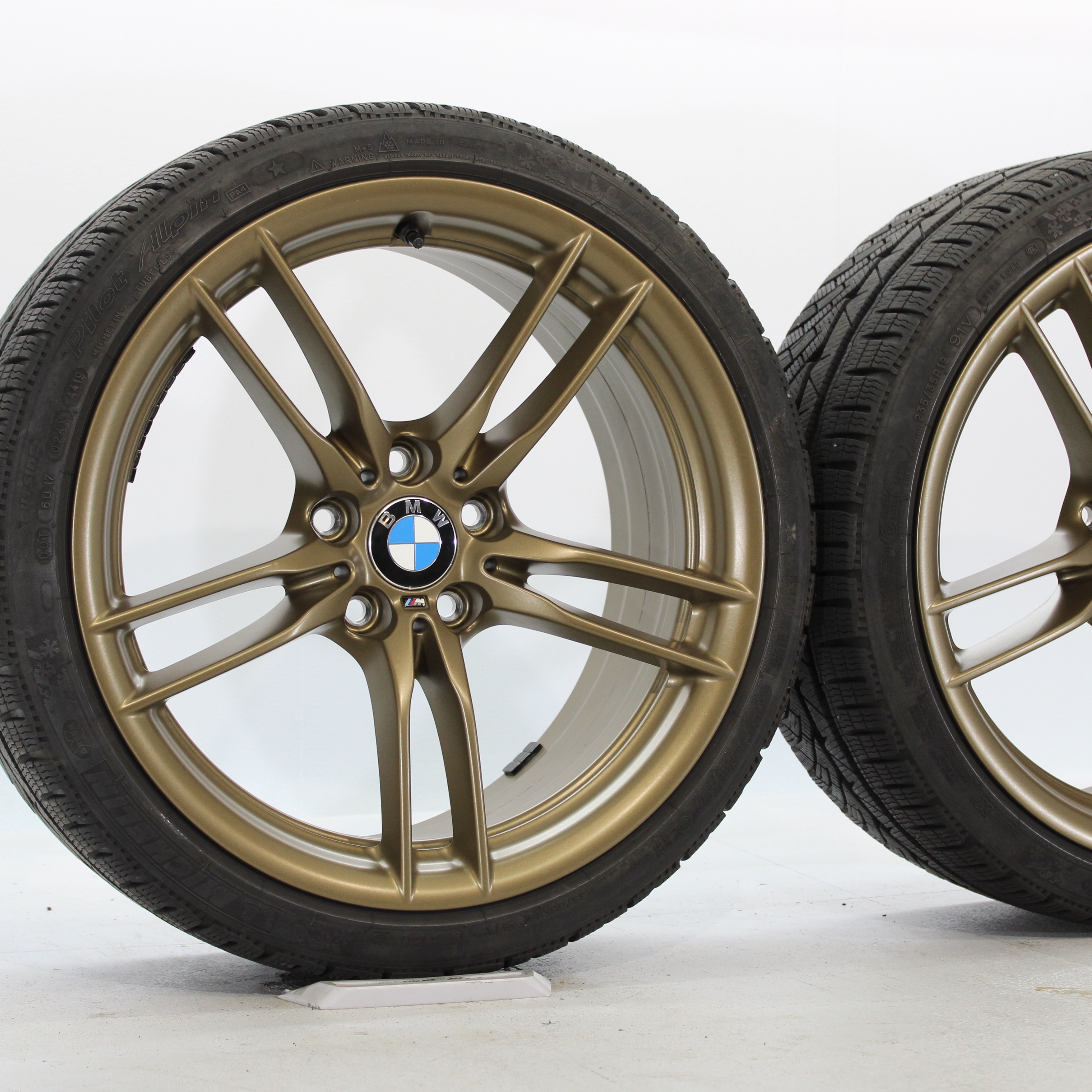BMW M2 F87 M2 Competition Winterräder 19 Zoll Styling M641 M-Doppelspeiche Gold