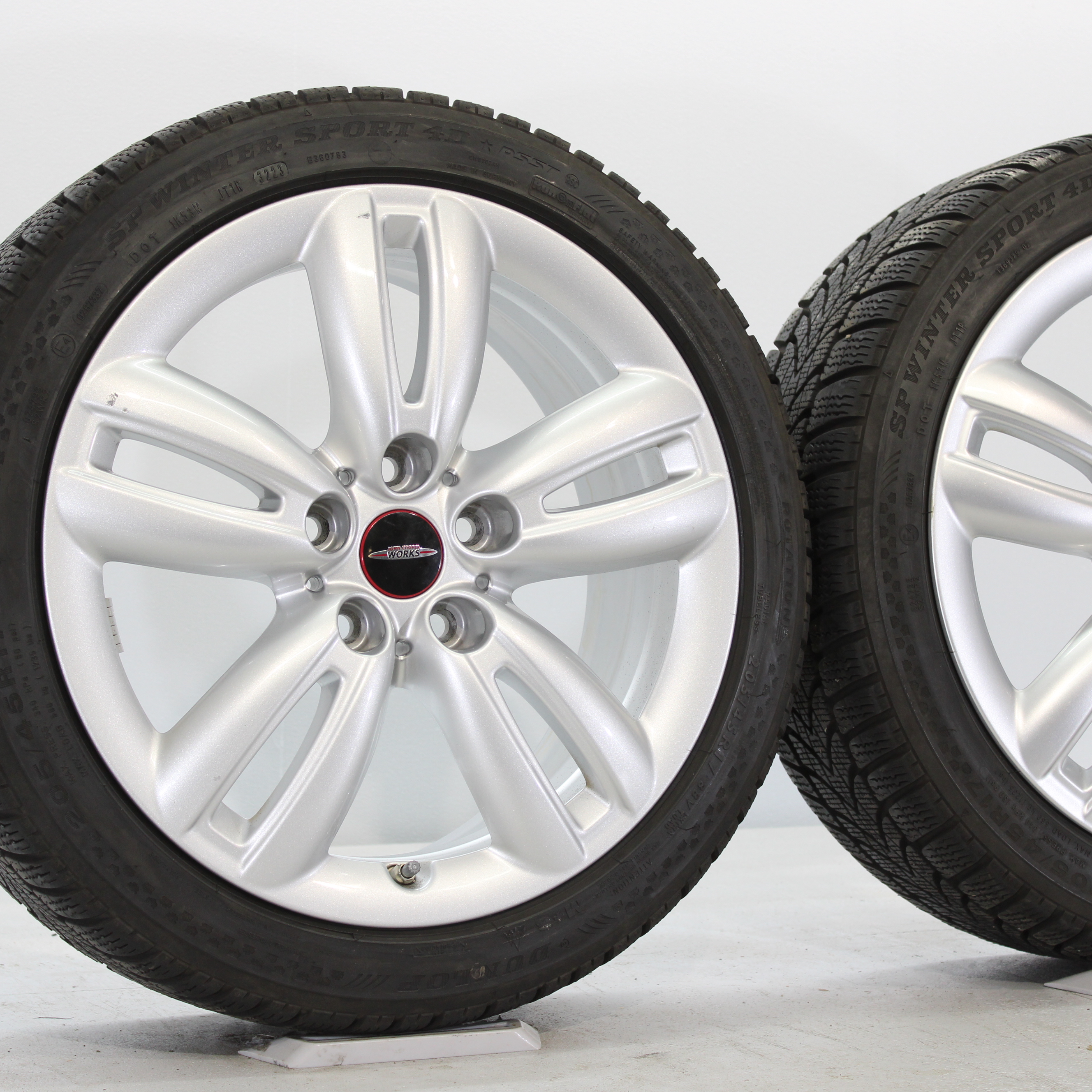 MINI F55 F56 F57 Winterräder 17 Zoll Styling 501 JCW Track Spoke