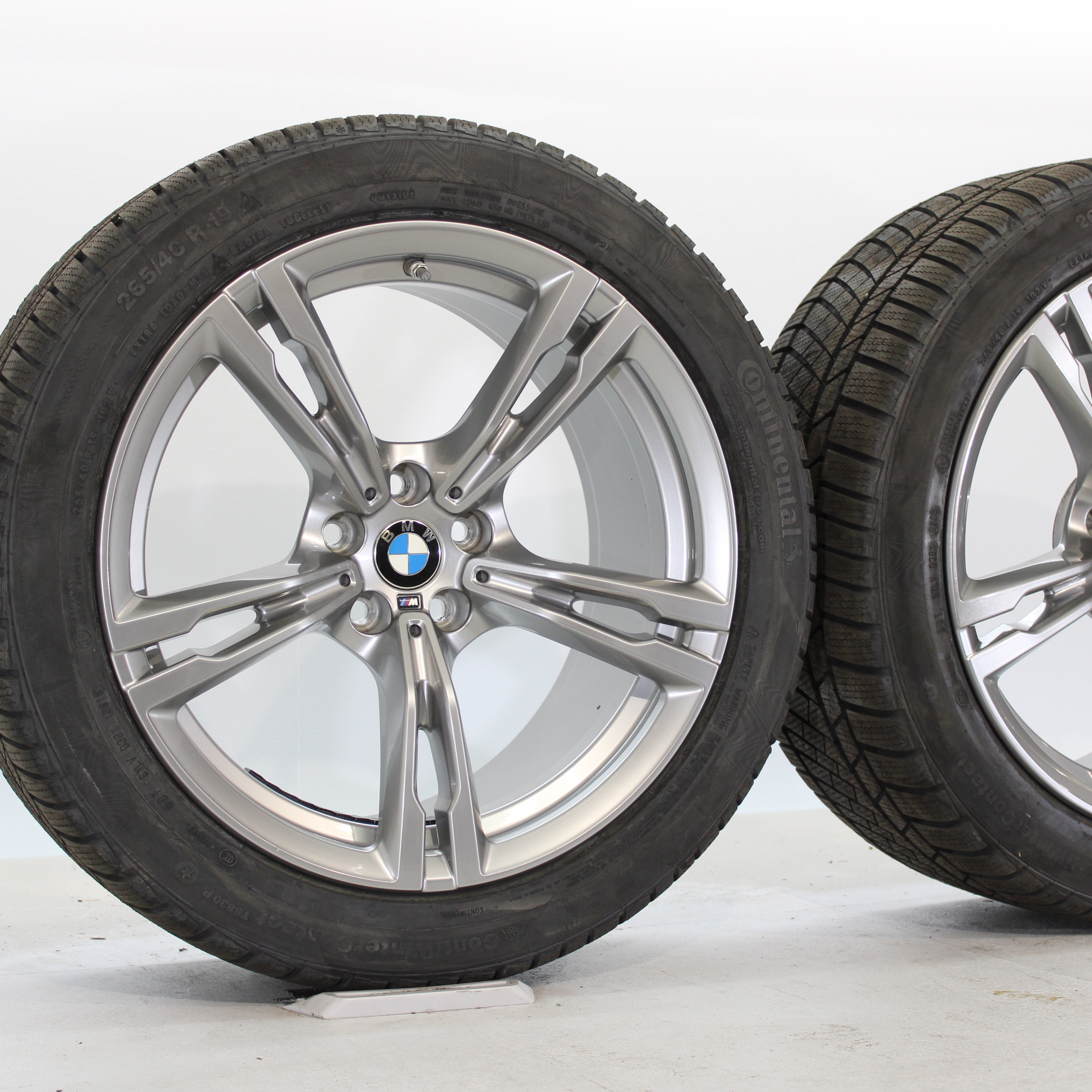 Original 19 Zoll BMW M5 F90 M8 F91 F92 F93 Winterräder Styling M705 M-Doppelspeiche