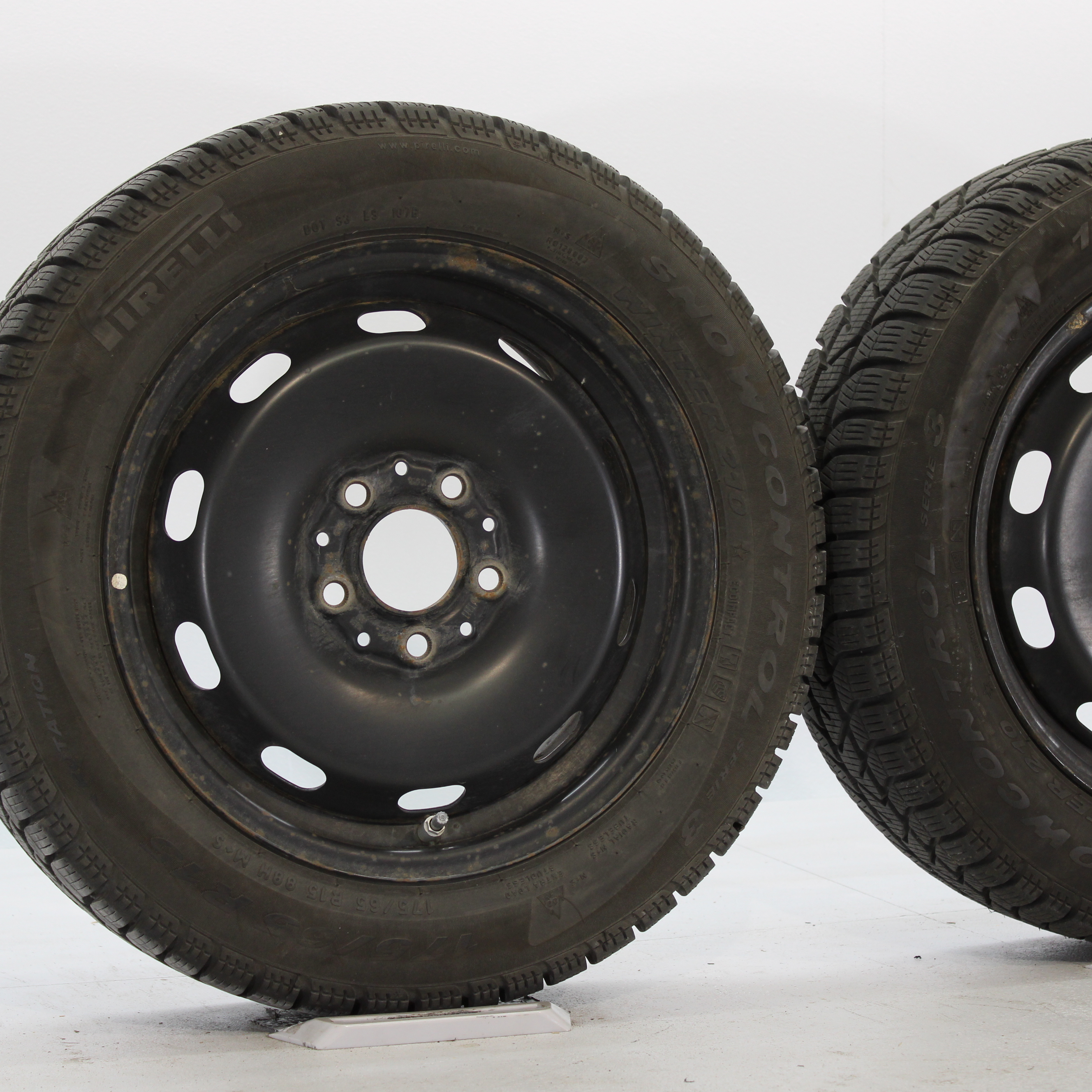 MINI F55 F56 F57 Winterräder 15 Zoll auf Stahlfelgen