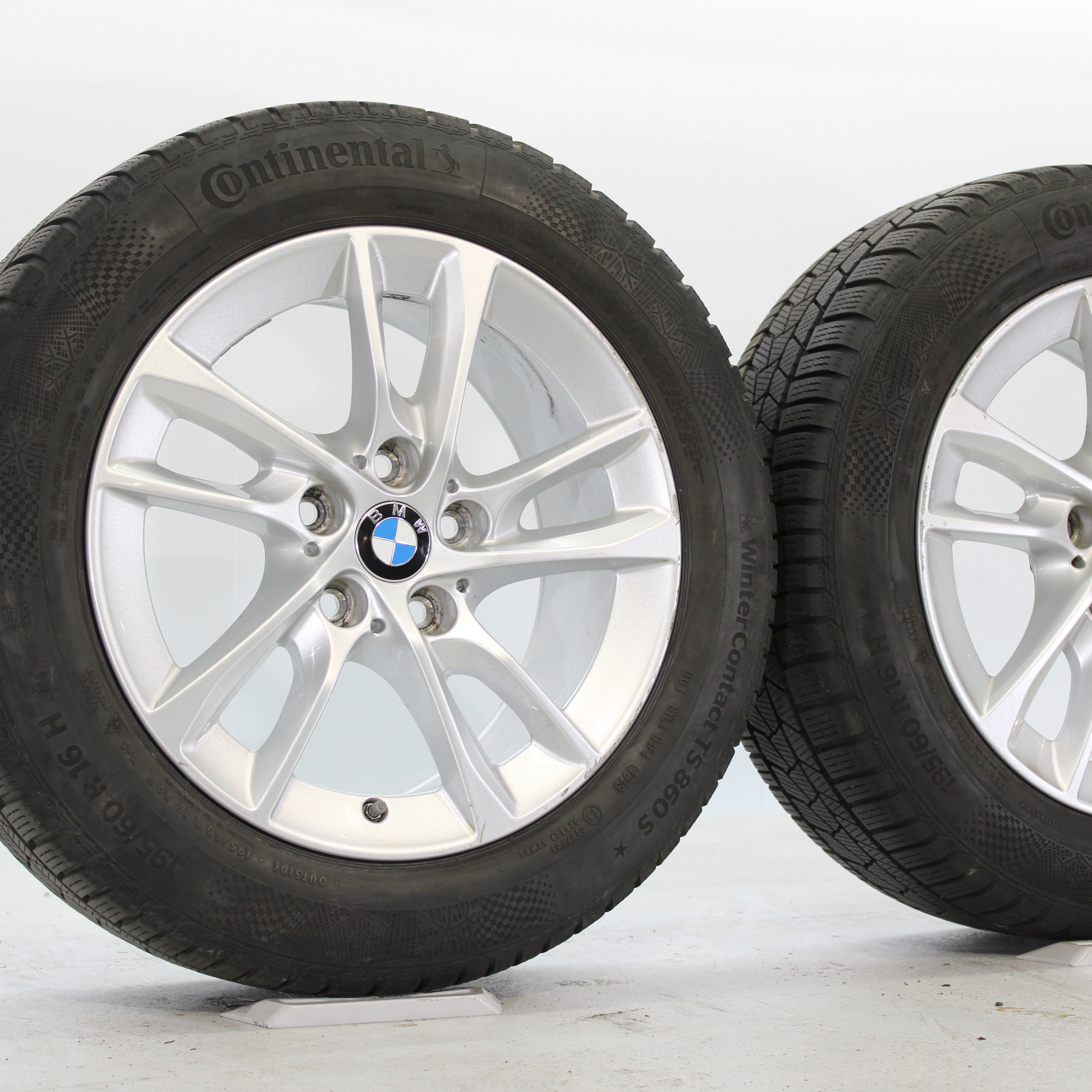 BMW 1er F40 2er F44 Winterräder 16 Zoll Styling 474 Doppelspeiche