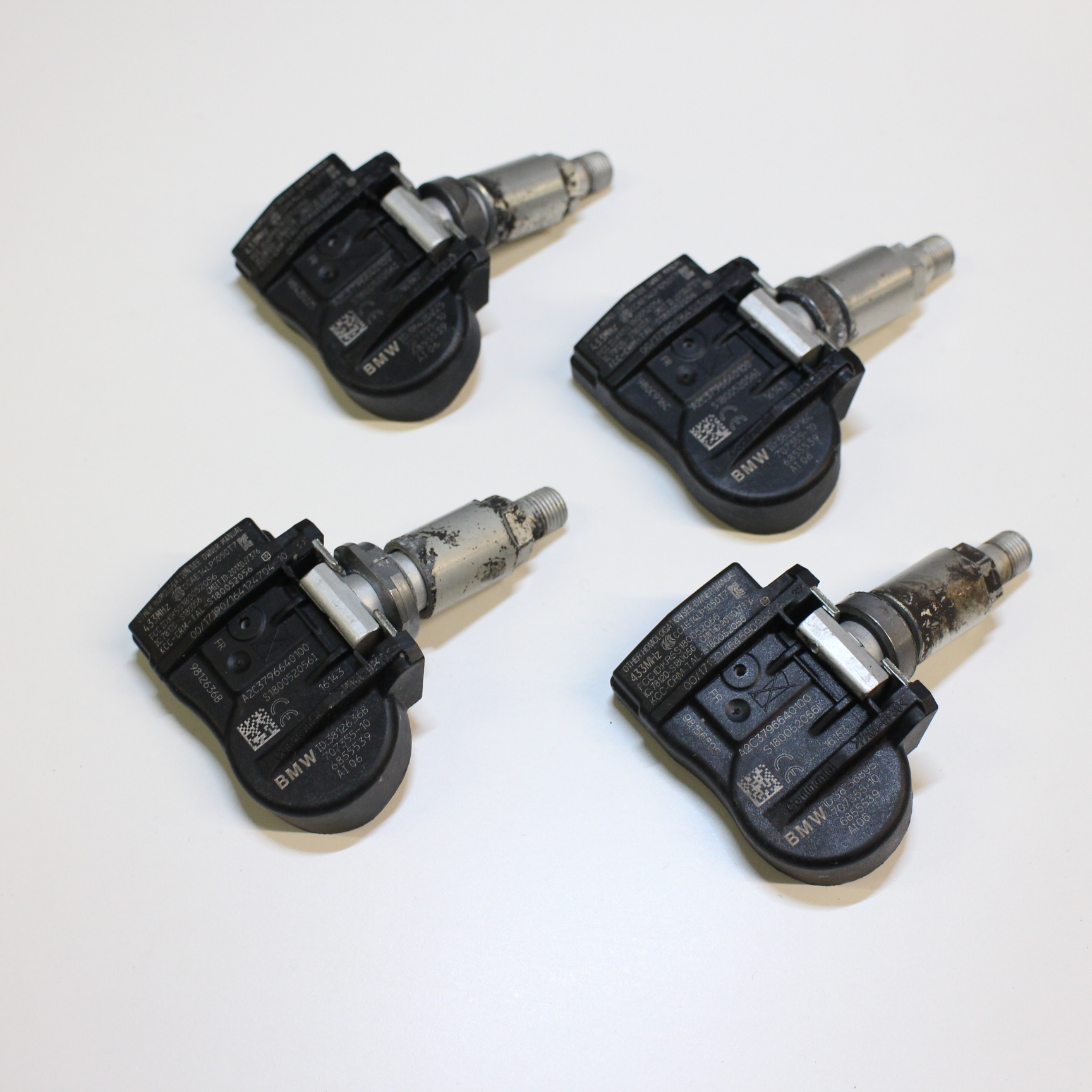 4 original MINI RDCi Reifendrucksensoren für MINI 3-Türer 5-Türer Cabrio Clubman Countryman